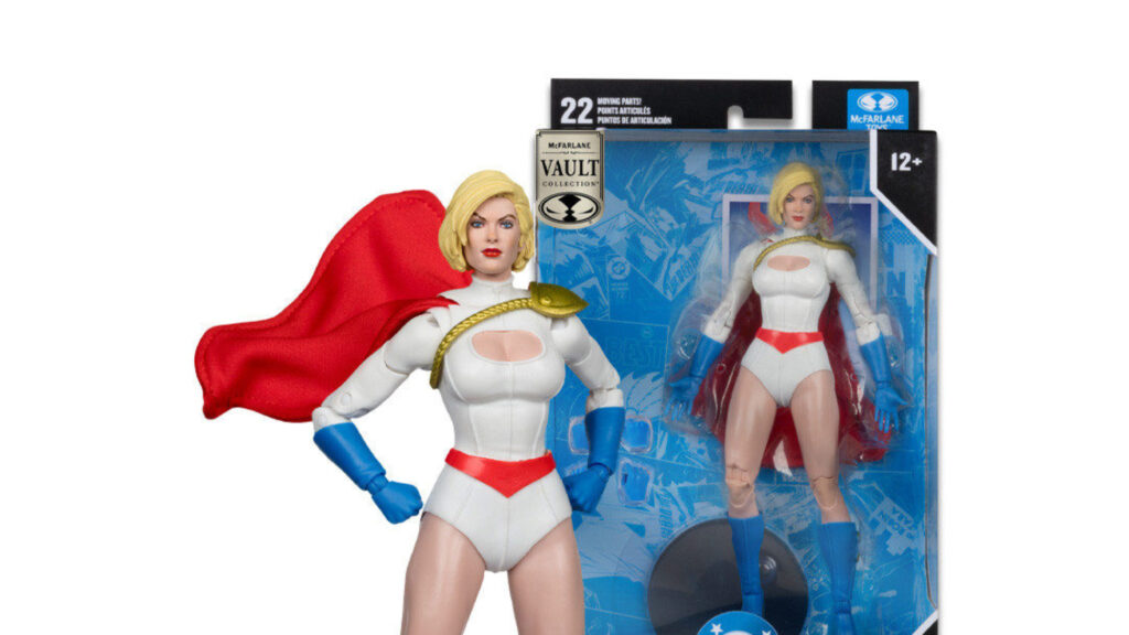 DC Comics Power Girl Joins McFarlane Toys DC Vault Collection