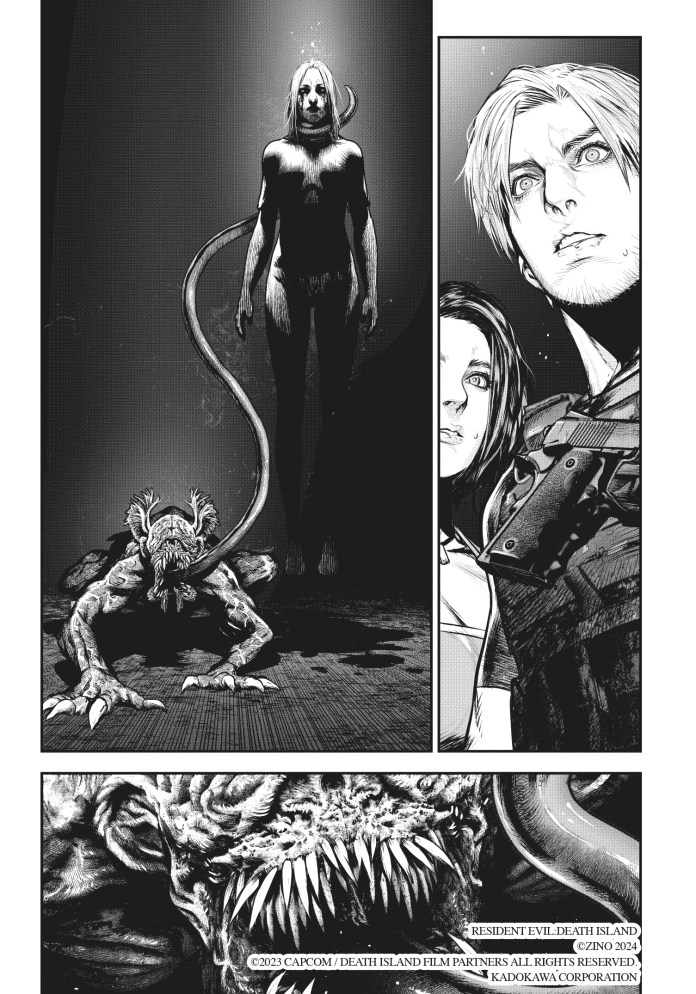 resident evil death island volume 1 page 89