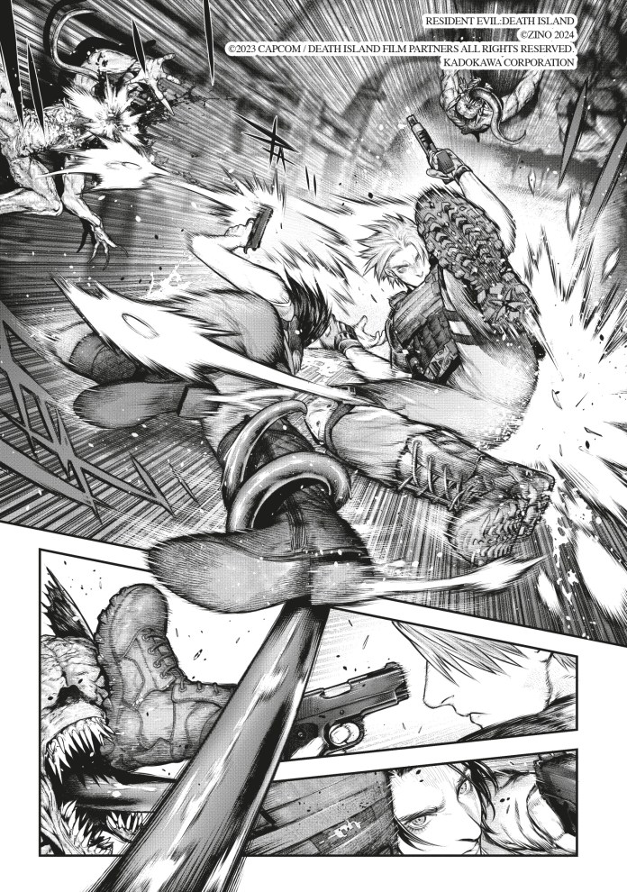 resident evil death island volume 1 page 97