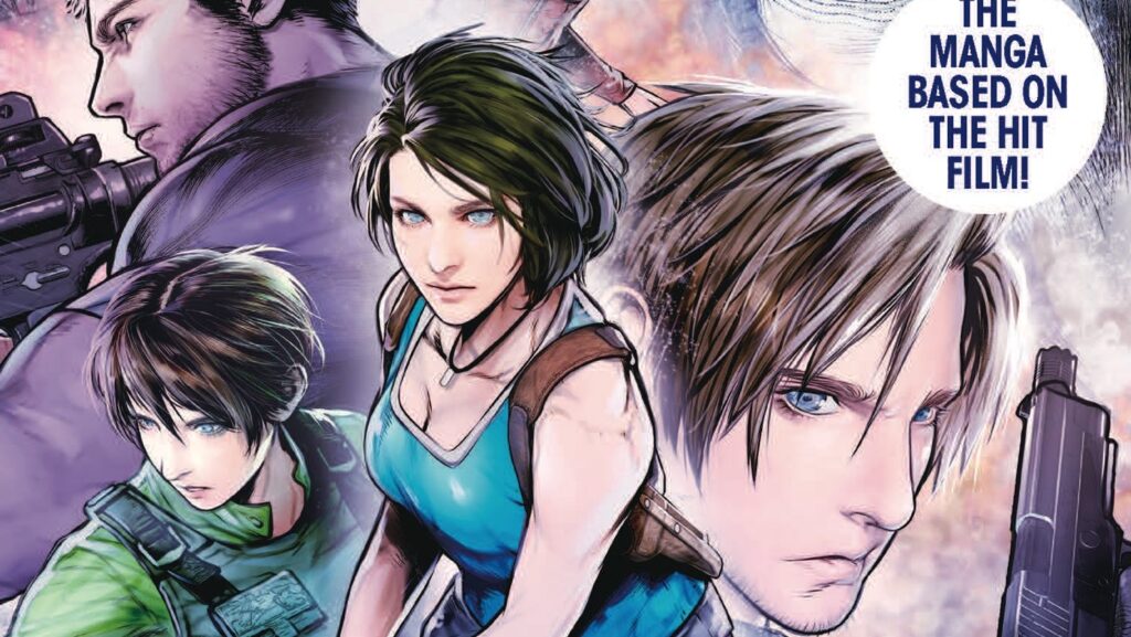 EXCLUSIVE: Titan Manga Unveils Front Cover & Art of Resident Evil: Death Island Volume 1