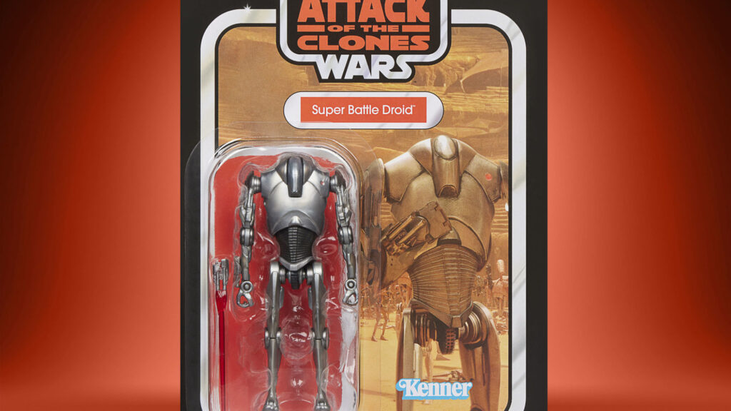 Hasbro Deploys New Star Wars: TVC Super Battle Droid Figure Hasbro Deploys New Star Wars: TVC Super Battle Droid Figure