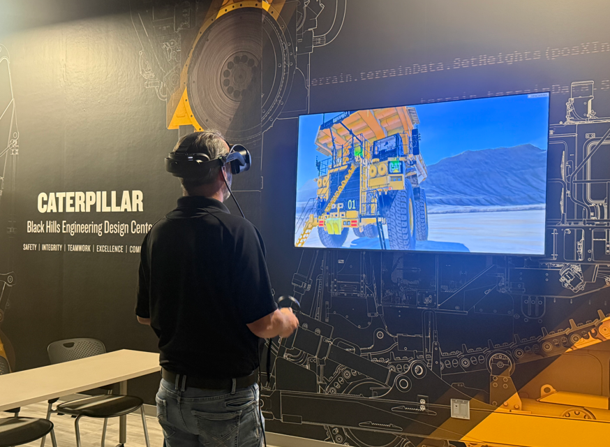 Cat opens new Black Hill Engineering Design Center focused on VR Cat opens new Black Hill Engineering Design Center focused on VR