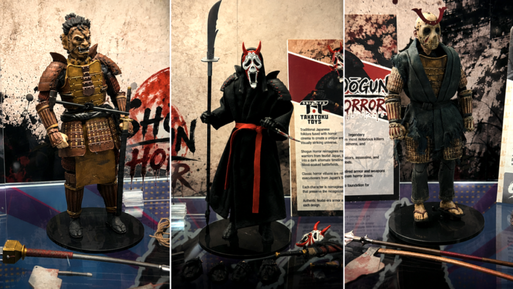 NECA’s Stunning Shogun Horror Line Reimagines Ghost Face, Jason, and Leatherface as Feudal Japanese Warriors NECA’s Stunning Shogun Horror Line Reimagines Ghost Face, Jason, and Leatherface as Feudal Japanese Warriors