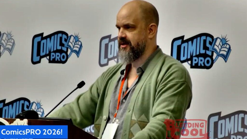 Prana’s Atom Freeman Criticises ComicsPRO Retailer Day At SDCC Prana’s Atom Freeman Criticises ComicsPRO Retailer Day At SDCC