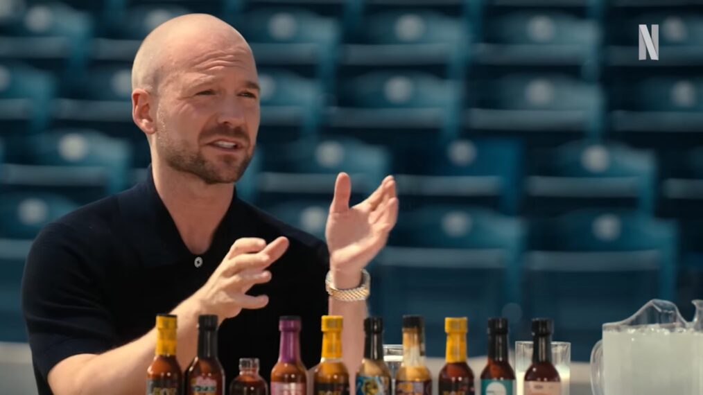 Sean Evans, 'Hot Ones: Extra Heat' trailer, Netflix, premieres July 13, 2026.