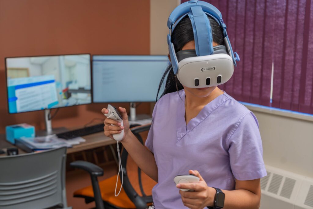 Virtual reality is transforming nursing education