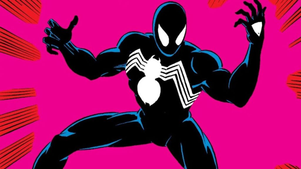 Spider-Man's black suit