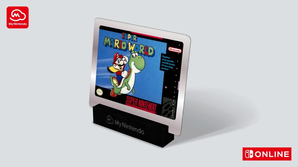 My Nintendo adds Super Mario World desktop metal display, Splatoon Raiders memo pad My Nintendo adds Super Mario World desktop metal display, Splatoon Raiders memo pad