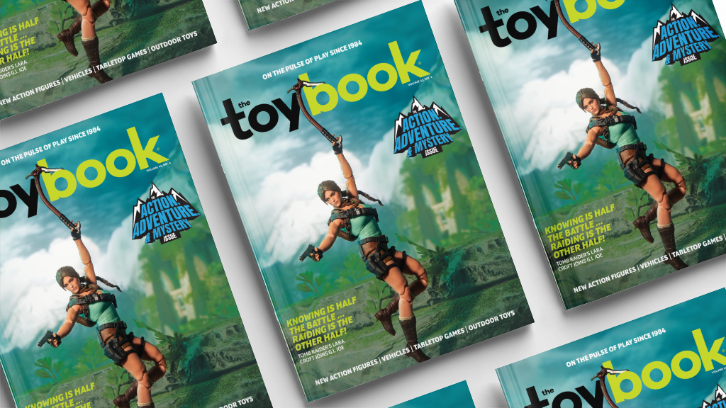 SDCC Cover Reveal: G.I. Joe x Tomb Raider’s Lara Croft Graces The Toy Book’s Action, Adventure, & Mystery Issue SDCC Cover Reveal: G.I. Joe x Tomb Raider’s Lara Croft Graces The Toy Book’s Action, Adventure, & Mystery Issue