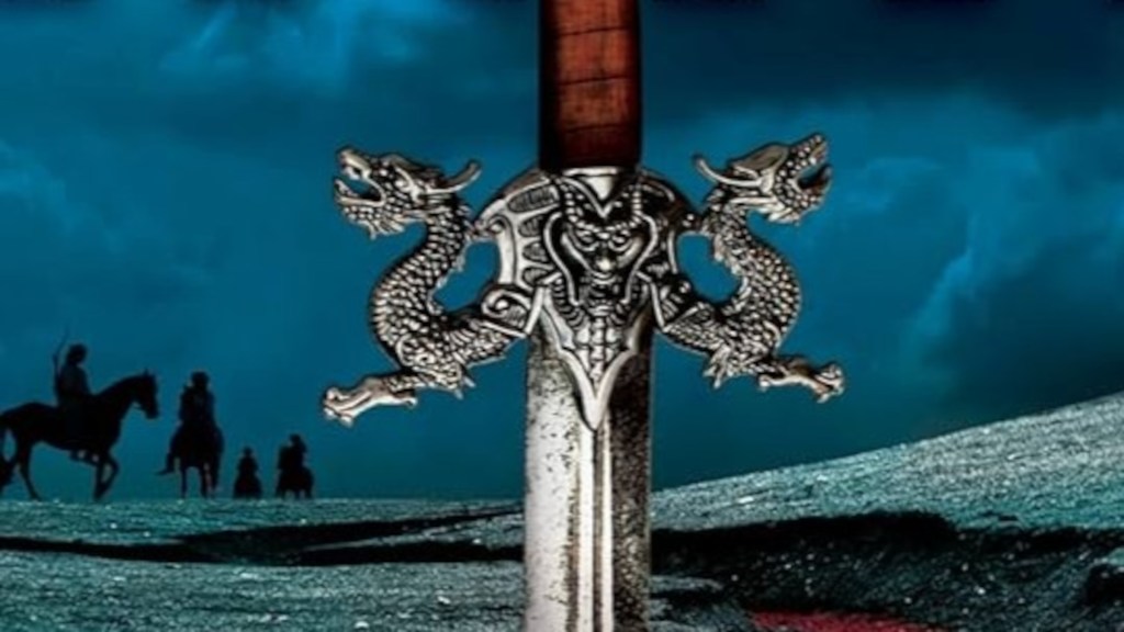 The cropped cover of The Dragon's Path