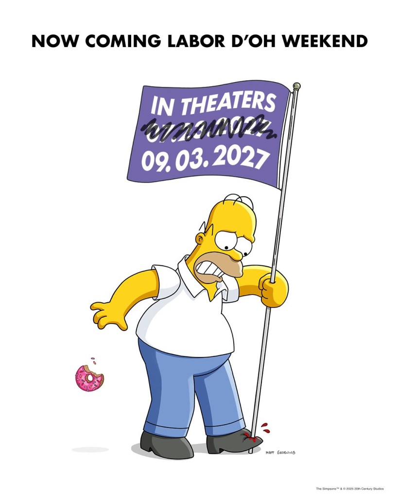 The Simpsons Movie 2 delay announcement