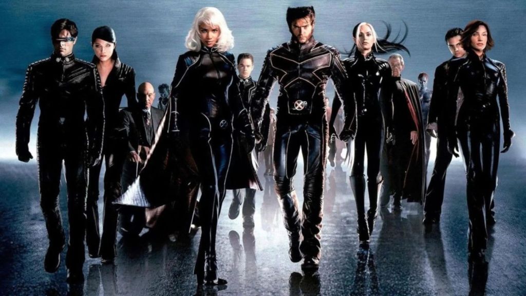 The cast of 2000's X-Men movie
