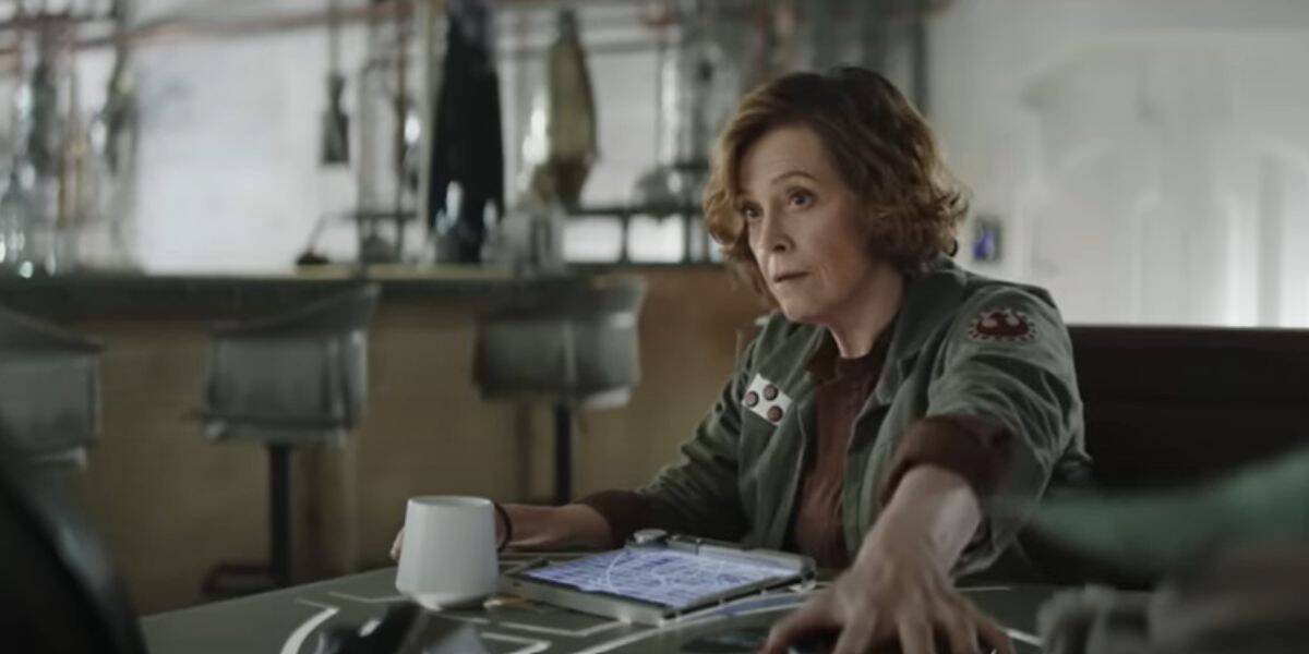 Sigourney Weaver as Ward in 'The Mandalorian & Grogu'