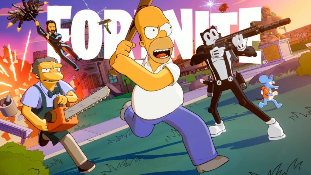 Eight months later, The Simpsons return to Fortnite with a new John Wick outfit, the Springfield map, and more new features