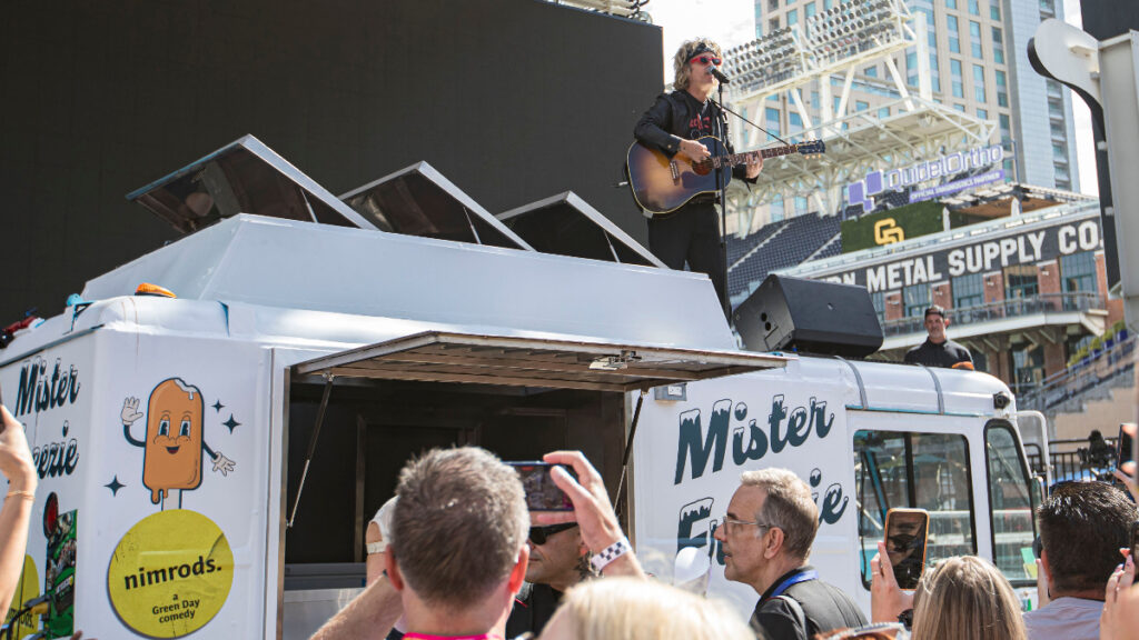 Green Day Turned Comic-Con Into Warped Tour for a Few Glorious Minutes by Playing ‘Basket Case’ on Top of an Ice Cream Truck