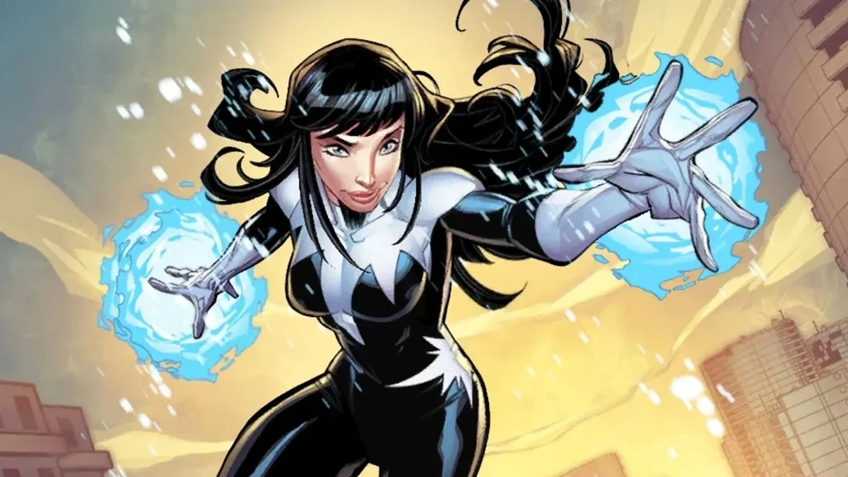 Former Alpha Flight member Aurora.