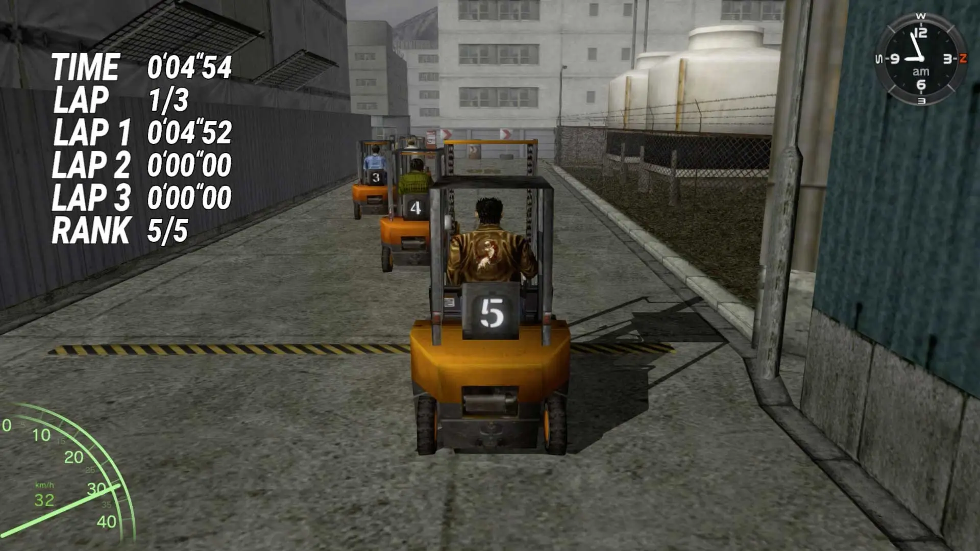 Folklight Truck racing was the best in Shenmue, SEGA