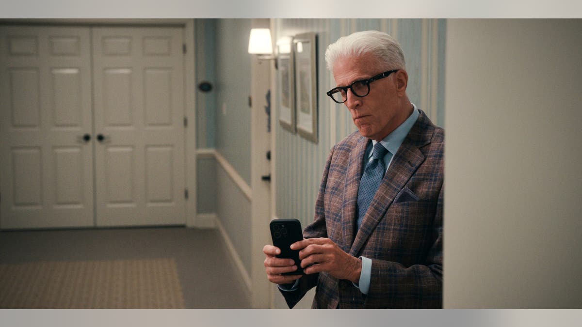 A Man on the Inside. Ted Danson as Charles in episode 104 of A Man on the Inside. Cr. Courtesy of Netflix © 2024