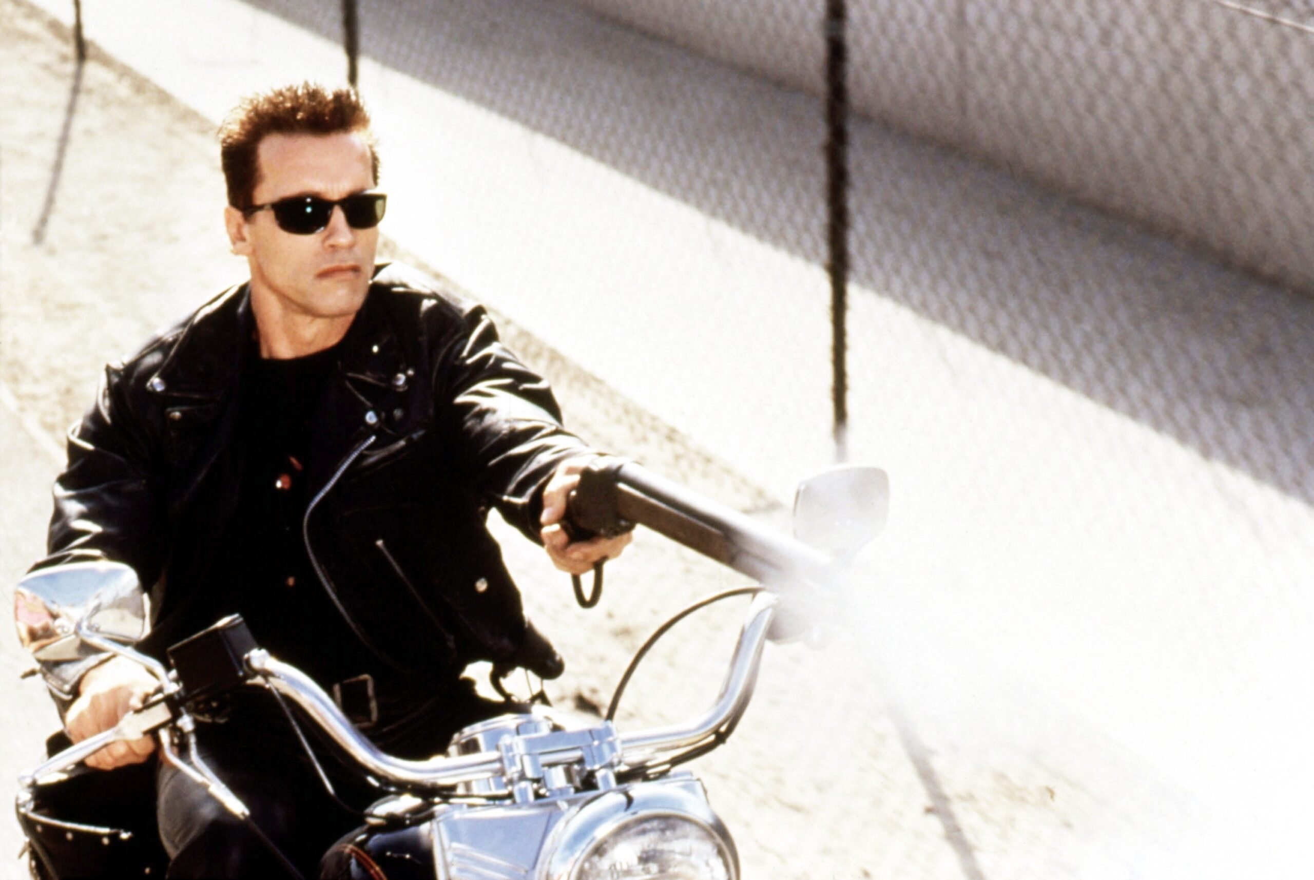Arnold Schwarzenegger in "Terminator 2: Judgement Day"