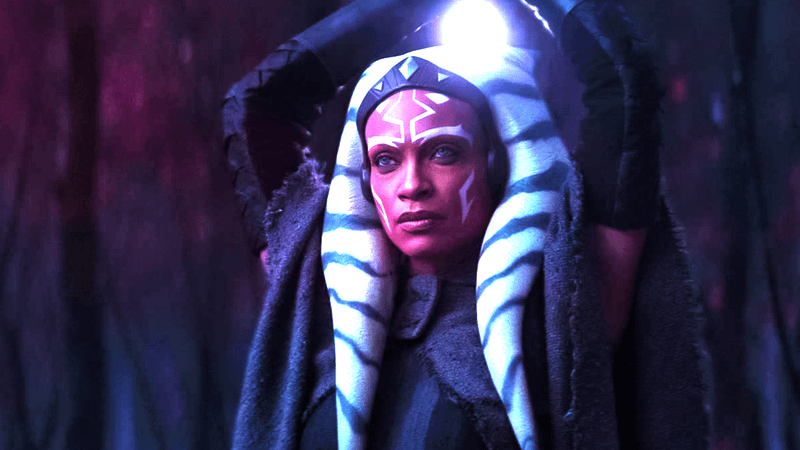 Rosario Dawson as Ahsoka Tano.