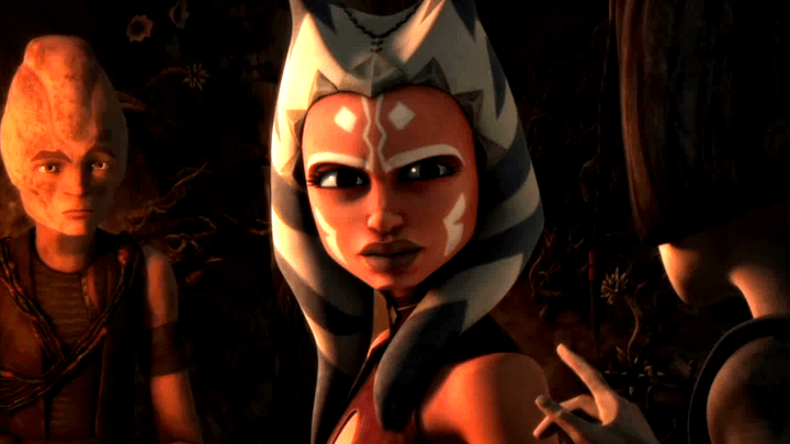 Ahsoka Tano in The Clone Wars.