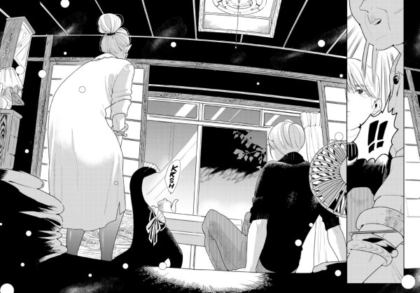 and then there were no heroines manga panel