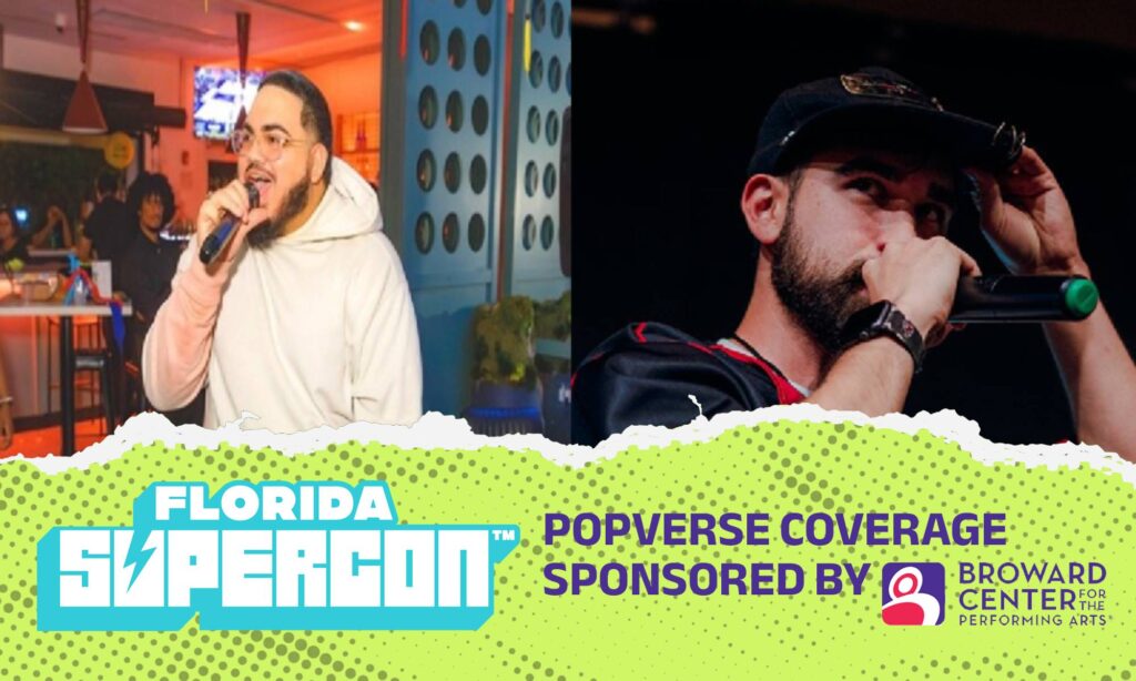 Watch the Anime Rap Showcase with NoneLikeJoshua and Mike Drop from Florida Supercon 2026!