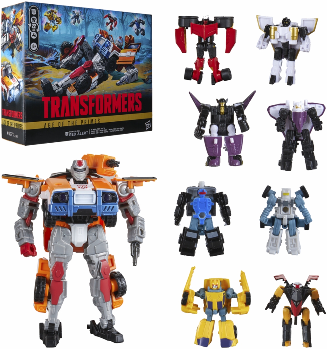 Image of Aotp Powerlinx Red Alert Minicon 8pack Official Details 2026 Hasbro Pulsecon Exclusive  (5 of 57)