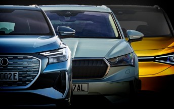 VW ID.4, Audi Q4 and Skoda Enyaq - three identical yet so different EVs