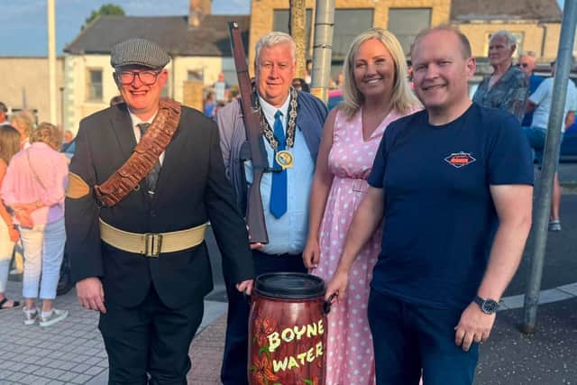 Diane Forsythe MLA joined the crowds at Kilkeel's Hairtlan Festival on Saturday.