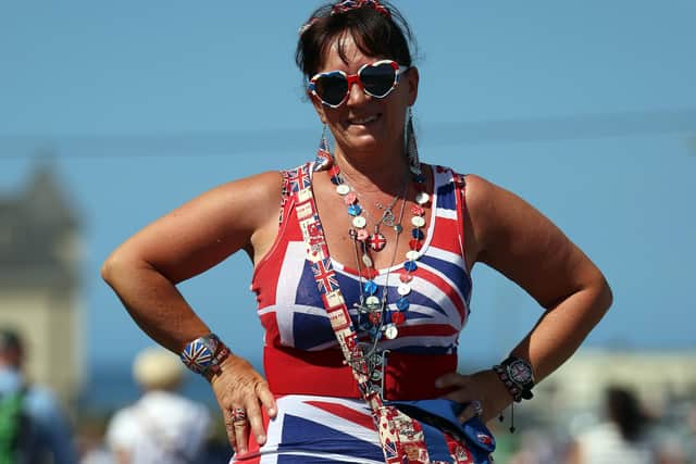 Eva McDonnell from Lisburn dressed for the Rossnowlagh Twelfth. Photo: John McVitty/Press Eye