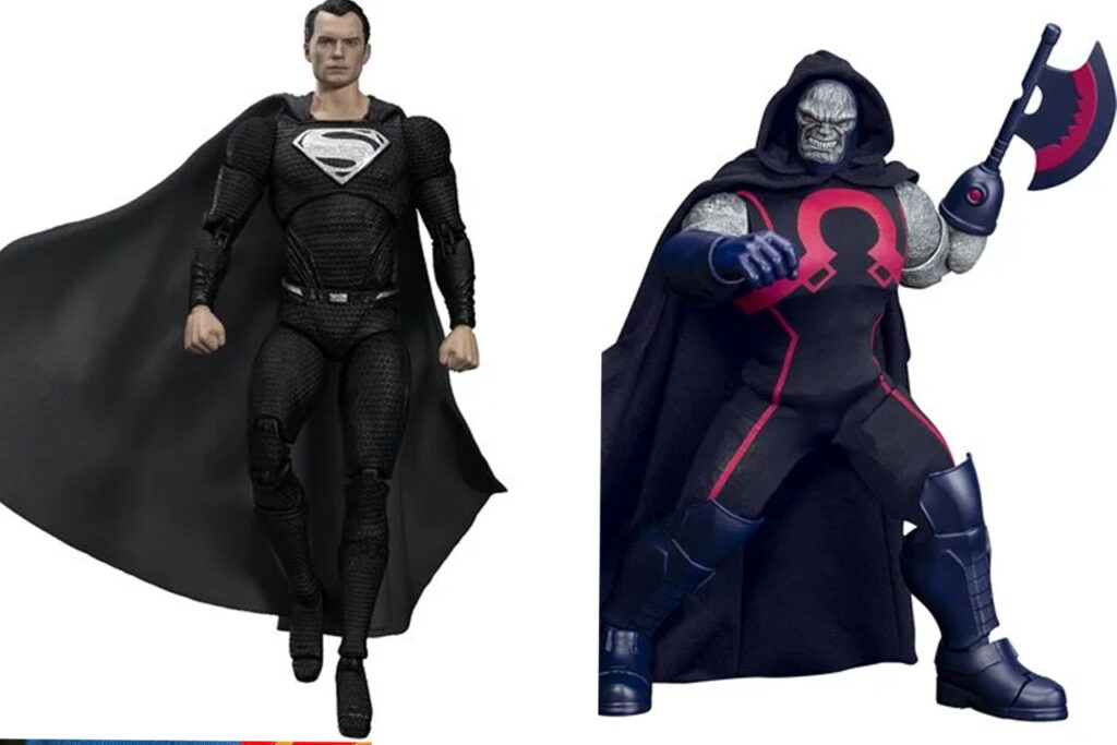 Beast Kingdom DC SDCC Exclusives: Pre-Order Black Suit Superman & Darkseid Action Figures