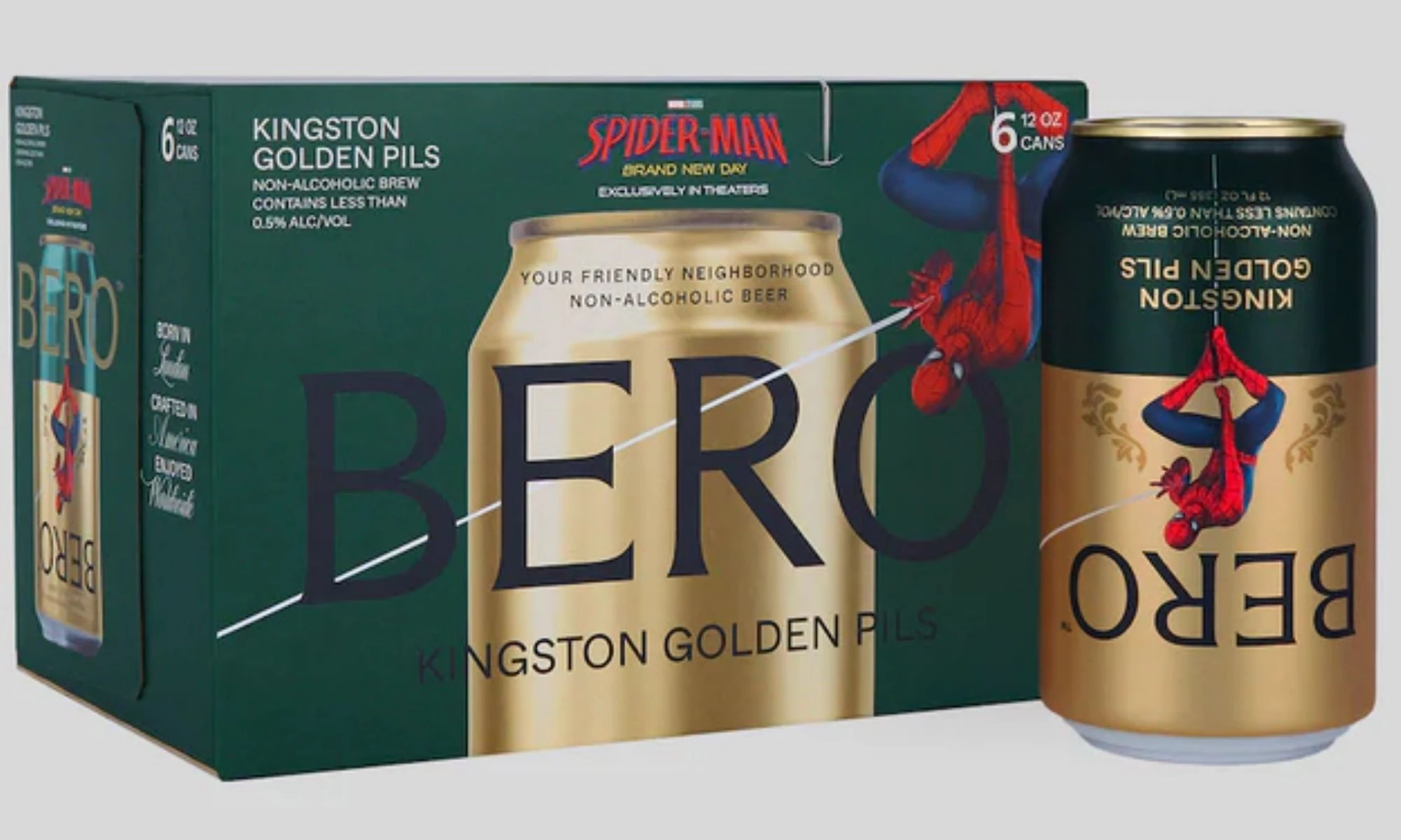 BERO x Spider-Man: Brand New Day collectible six-pack