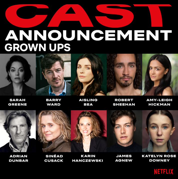 Cast Grid For Grown Ups Netflix