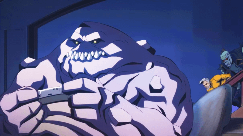 Clayface in Creature Commandos.