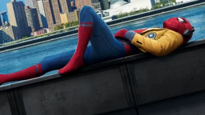 This image is a promotional poster for the 2017 Marvel Studios film Spider-Man: Homecoming.