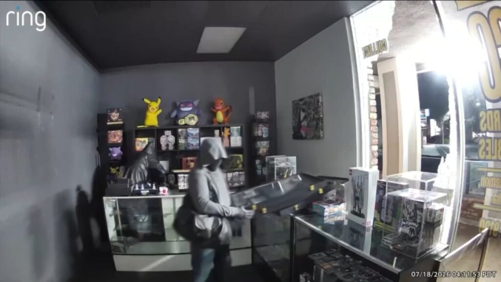 Thieves steal K worth of trading cards from Corona shop Thieves steal K worth of trading cards from Corona shop