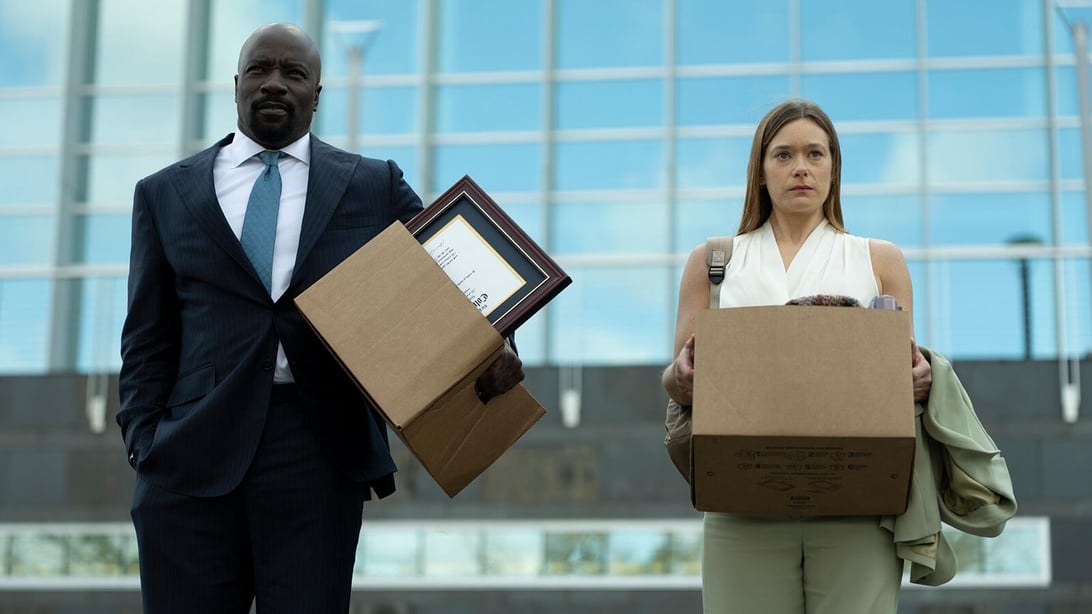 Mike Colter and Rachel Keller, Cupertino