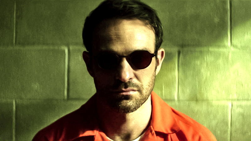 Charlie Cox as Matt Murdock inside a prison in Daredevil: Born Again Season 2 finale.