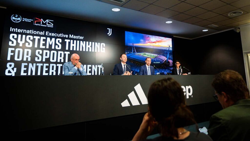 Juventus and the Polytechnic University of Turin join forces for the new International Executive Master’s in Systems Thinking for Sport & Entertainment