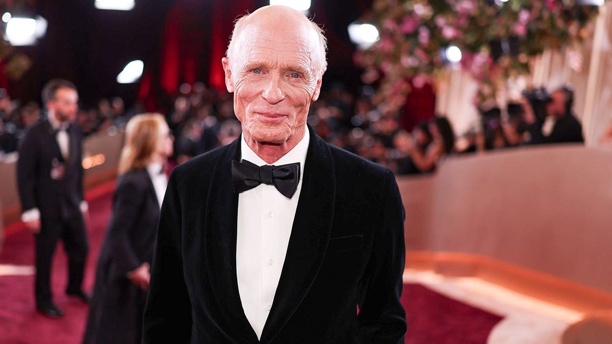 Ed Harris at the Golden Globes in Los Angeles in Los Angeles in January 2026.