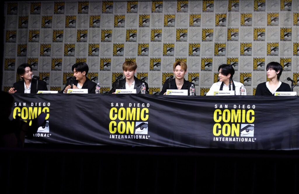 ENHYPEN joins ‘Twilight’ cast at San Diego Comic-Con 2026 panel ENHYPEN joins ‘Twilight’ cast at San Diego Comic-Con 2026 panel