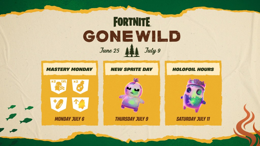 Fortnite Sprite Events July 6