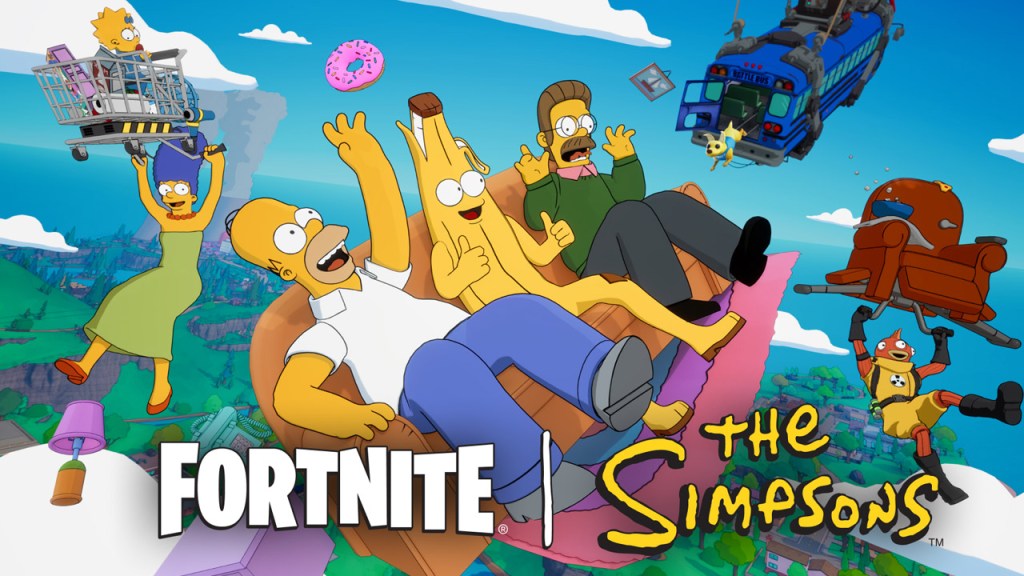 Fortnite The Simpsons Wallpaper
