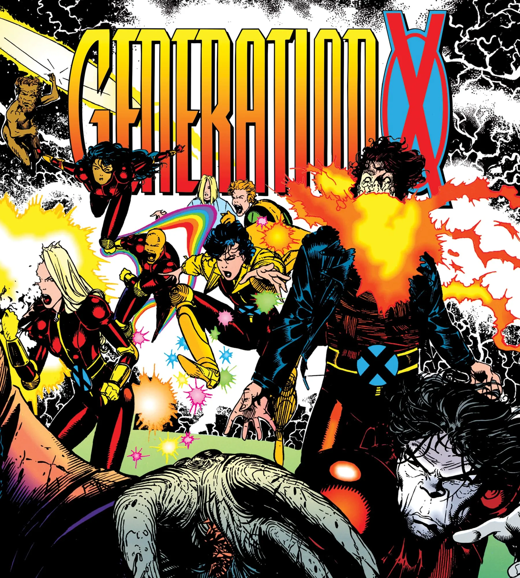 GENERATION X (1994) #1 cover by Chris Bachalo