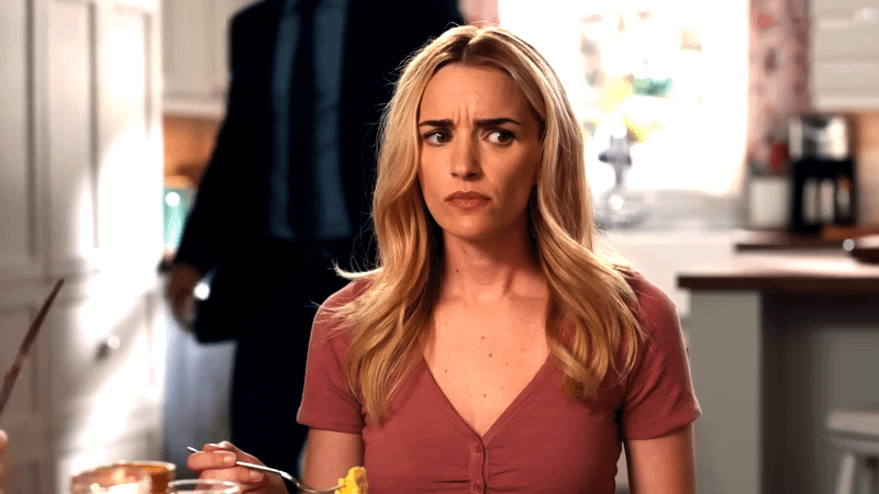 Brianne Howey as Georgia in Ginny & Georgia.
