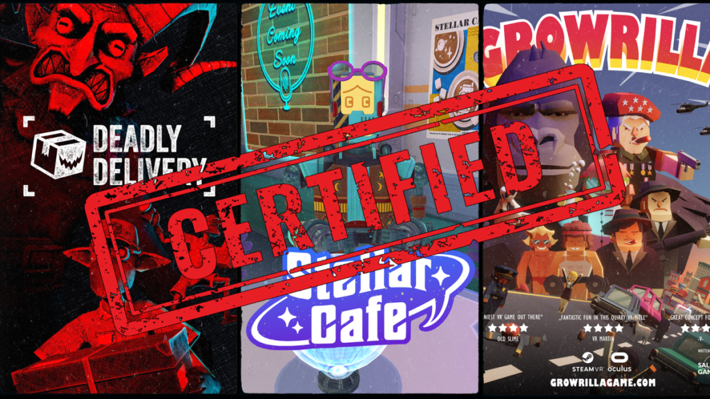 Three More VR Games Get “Great On Frame” Certified By Valve