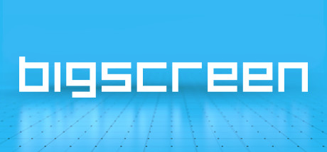Bigscreen virtual movie theater Steam header