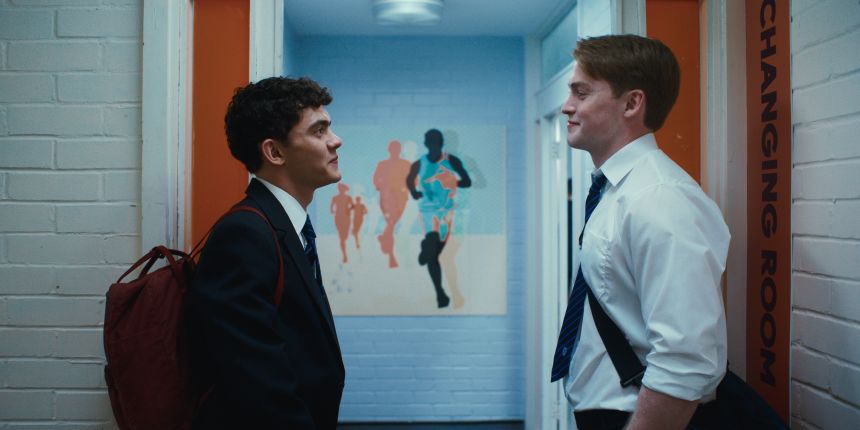 Charlie (Joe Locke) and Nick (Kit Connor) have some very grown up problems — and encounters — in "Heartstopper Forever."