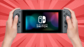 Hands holding original Switch